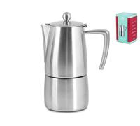 Caffettiera satinata modello Slancio per 6 tazze