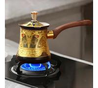 Caffettiera Turca Caffettiera Turca con Coperchio Pentolino per Latte Acciaio