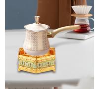 Caffettiera turca con manico in legno, burro multifunzionale per bar