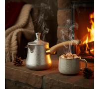 Caffettiera turca con manico lungo, ideale per sciogliere il cioccolato, per
