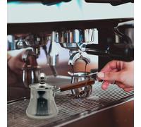 Caffettiera turca in acciaio inox, pentola per sciogliere il burro, con