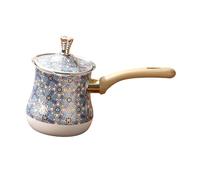 Caffettiera turca in acciaio inox per sciogliere il cioccolato, scaldaburro, portatile, facile da pulire, per fornelli a gas, fornelli a induzione, cucina, casa, ristorante, bar, ufficio, 550 ml