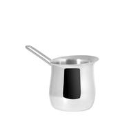 Caffettiera Turca Inox Tazze 4 manico in filo Grigio Home