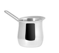 Caffettiera Turca Inox Tazze 8 manico in filo Grigio Home