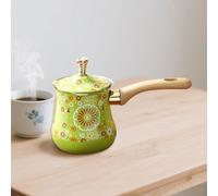 Caffettiera Turca per Caffè Pentolino per Latte Scaldaburro in Acciaio