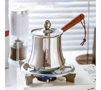 Caffettiera Turca, Scaldalatte, Piccola Pentola per Bollitura, Elegante, con