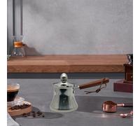 Caffettiera turca, scaldavivande con coperchio, per preparare il latte art con