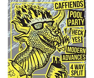 Caffiends & Heck Yes - 4 Way Split