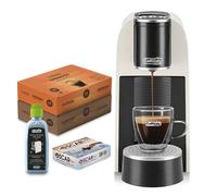 Caffitaly Arka Macchina da caffè con 96 capsule e kit pulizia - Bianca