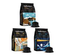 Caffitaly Capsule Caffè Italiano Set Degustazione 100pz | Tour D'Italia, Varie Intensità | Frhome