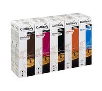 Caffitaly Capsule Originali, Variety Pack con 100 Capsule Caffè per Macchine Originali Caffitaly, Caffè Corposo, Morbido, Vigoroso, Cremoso, Decaffeinato