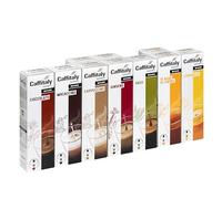 Caffitaly Capsule Originali, Variety Pack con 100 Capsule Tè e Bevande, per Macchine Originali Caffitaly, Cappuccino, Cioccolato, Tè Nero al Limone, Camomilla, Orzo, Ginseng, Mocaccino