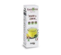 CAFFITALY CAPSULE TISANA Tisana limone e zenzero Foodness System Caffitaly
