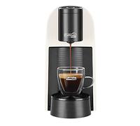 Caffitaly System, Macchina Caffè Volta S35 per Capsule Originali Caffitaly, Veloce e Silenziosa, Sistema Multibevanda, Dosaggio Automatico, Accensione Rapida, Autospegnimento, 42kWa, Bianca