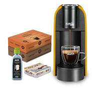 Caffitaly Volta Macchina da caffè con 96 capsule e kit pulizia - Gialla