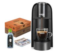 Caffitaly Volta Macchina da caffè con 96 capsule e kit pulizia - Nera