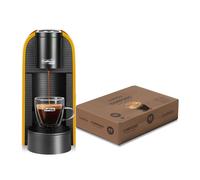 CAFFITALY VOLTA MACCHINA ESPRESSO SENAPE + 48 CAPS CORPOSO