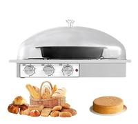 CAFIEDR Lievitatore per Pane e Pizza, Macchina per la fermentazione del Pane a lievitazione Naturale con Doppio Controllo di umidità/Temperatura, visibilità Trasparente e umidità(L)