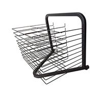 CAFIEDR Stendibiancheria Art, Stendibiancheria Art in Filo Metallico a 10 Piani Pieghevole salvaspazio Altezza 42 cm Multicolore(B 10 Floors)