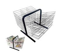 CAFIEDR Stendibiancheria Mobile per opere d'Arte in 5 Misure - Organizzatore d'Arte bifacciale per aule, Studio e casa, con Ruote per Un Facile Spostamento, da 10 a 50 (20)