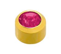 Caflon Birthstones Stud Earrings Gold Plated October (12)