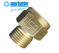 Cafopgrill CO2 Adattatore, Convertitore Adattatore per Bombola Co2 W21.8 CGA320