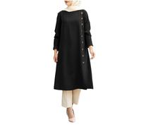 Caftano Da Donna Lungo Abaya Abiti Musulmani Retro Abbigliamento Preghiera Per Le Donne Musulmano Caftano Dubai Robe Medio Oriente Etnico Stile Saudito Arabo Abiti Afgani Abiti Islamici Arabi, 02