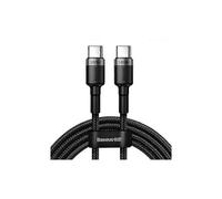 Cafule Kabel USB-C till USB-C, PD 2.0, 100W, 5A, 2m Svart