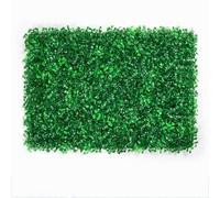 Cafusesdd 6/12 pannelli di siepi artificiali, fondale verde per pareti, colori vivaci, strati sostanziali, include fascette per cavi, pannelli di siepi artificiali per cabine fotografiche(E,12pcs)