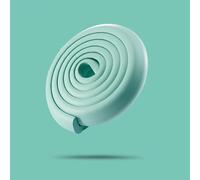 Cafusesdd Striscia di Protezione del Bordo in Schiuma, Striscia Anti-collisione da 2 m/6,56 Piedi allargata e addensata pulisce istantaneamente con Un Solo Panno, Strisce di Protezione(E,W)