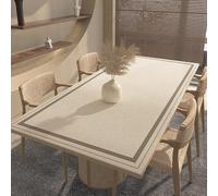 Cafusesdd Tovaglia rettangolare in PVC, impermeabile, nessun lavaggio, termoisolante, pulisce istantaneamente con una sola salvietta, per uso esterno, cucina, hotel (I, 60 x 60 cm)