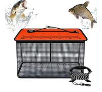 Cage a Rete Riflettente Pieghevole - Gabbia di Rete Riflettente Pieghevole | Trappola per Lo stoccaggio catturata dal Pesante | Tenendo Trappola per Il Torrente Aree Marine e rocciose Contenitore