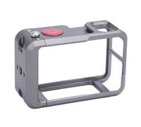 CAGE CAMERA PER AZIONE 5 PRO 4 3, Telaio Fotocamera PER Videocamera in Lega di Alluminio, con Design a Vuoto, Supporto PER la Fredda, Foro del Filo, Leggero