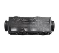Cage da pesca 6 buchi | Trappola per la pesca | Trap di pesce per teich vedi Meer | Materiale pp da 48x16 cm, facile con grande capacità, facile da usare
