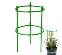 Cage Di - Supporto Per Piante Da Giardino | Torre Di In Metallo Regolabile | Supporto Da Giardino Verticale Per Pomodori, Anello Di Crescita Delle Piante Per Stabilità, Gabbia Per Pi