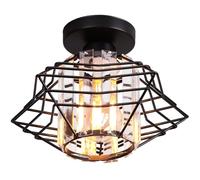 Cage Lampade a soffitto Vintage Crystal LED Soggiorno LIMINE LIMAZIONI A PACCHIO per BALCONDO Camera da CUSCINE CARIDOR Corridor [Classe di energia A+] Prodotta in Cina