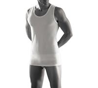 CAGI Intimo Uomo Vogatore Spalla Larga Jersey Pettinato - 1106 Colore Bianco Taglia 7