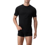 CAGI INTIMO UOMO T-SHIRT GIROCOLLO MANICA CORTA COTONE PETTINATO 05306 COLORE NERO TAGLIA 6
