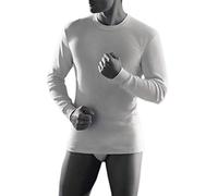 CAGI 3 t-Shirt Uomo Mezza Lunga con Polsi Cotone Felpato Girocollo Bianco Art.1320 (6)