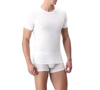 CAGI 5255 T-Shirt Mezza Manica in Modal Elasticizzato, Bianco 5