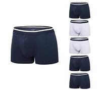 CAGI 6 Boxer Parigamba Uomo in Cotone Elasticizzato Sporty Collection Art. 1130 (3/S, Blu/Bianco/Blu)