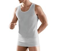 CAGI 6 Canotta Canottiera Spalla Larga Uomo Art 1106 Bianco 100% Cotone TG. 8