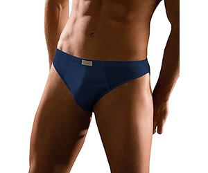 CAGI 6 Mini Slip Mutanda Uomo Art 1208 100% Filo di Scozia Blu TG. 5