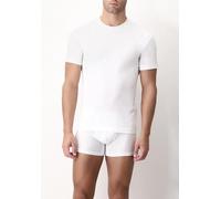 CAGI 6 T-Shirt Maglietta Uomo Manica Corta Art 1306 Bianco Giro Alto 100% Cotone