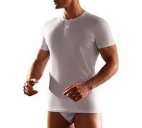CAGI Intimo Uomo T-Shirt Serafino Cotone Pettinato - 1308 Colore Bianco Taglia 5