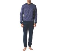 CAGI Pigiama Uomo Lungo Puro Cotone Invernale