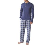 CAGI Pigiama Uomo Lungo Puro Cotone Invernale