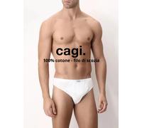 CAGI - Slip uomo Mini in cotone Filo di Scozia - 1208 - 6 Pezzi