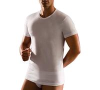 CAGI 1328 T-shirt Girocollo Basso Uomo BIANCO TAGLIE NORMALI E OVER