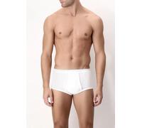 CAGI UOMO ART. 1200 ALTO E APERTO DAVANTI 100% COTONE COLORE BIANCO - PEZZI 6